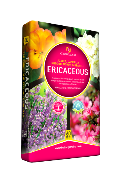 🟡 NEW! Growmoor Ericaceous 60ltr