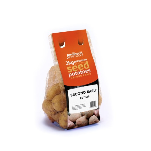 🥔 2kg Jamieson Scottish ESTIMA Seed Potatoes SECOND EARLY