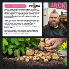 Load image into Gallery viewer, Premium SPUDMAN Seed Potatoes - 2kg Melody (Baking Potatoes)
