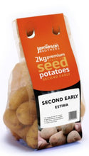 Load image into Gallery viewer, Jamieson Bros PREMIUM Scottish Seed Potatoes - 2kg Estima - second early
