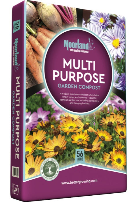 Moorland Multi Purpose Garden Compost 56ltr