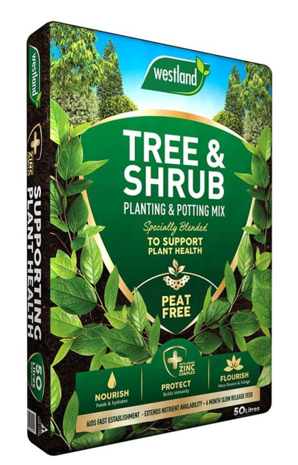 Westland Tree and Shrub Peat Free 50ltr