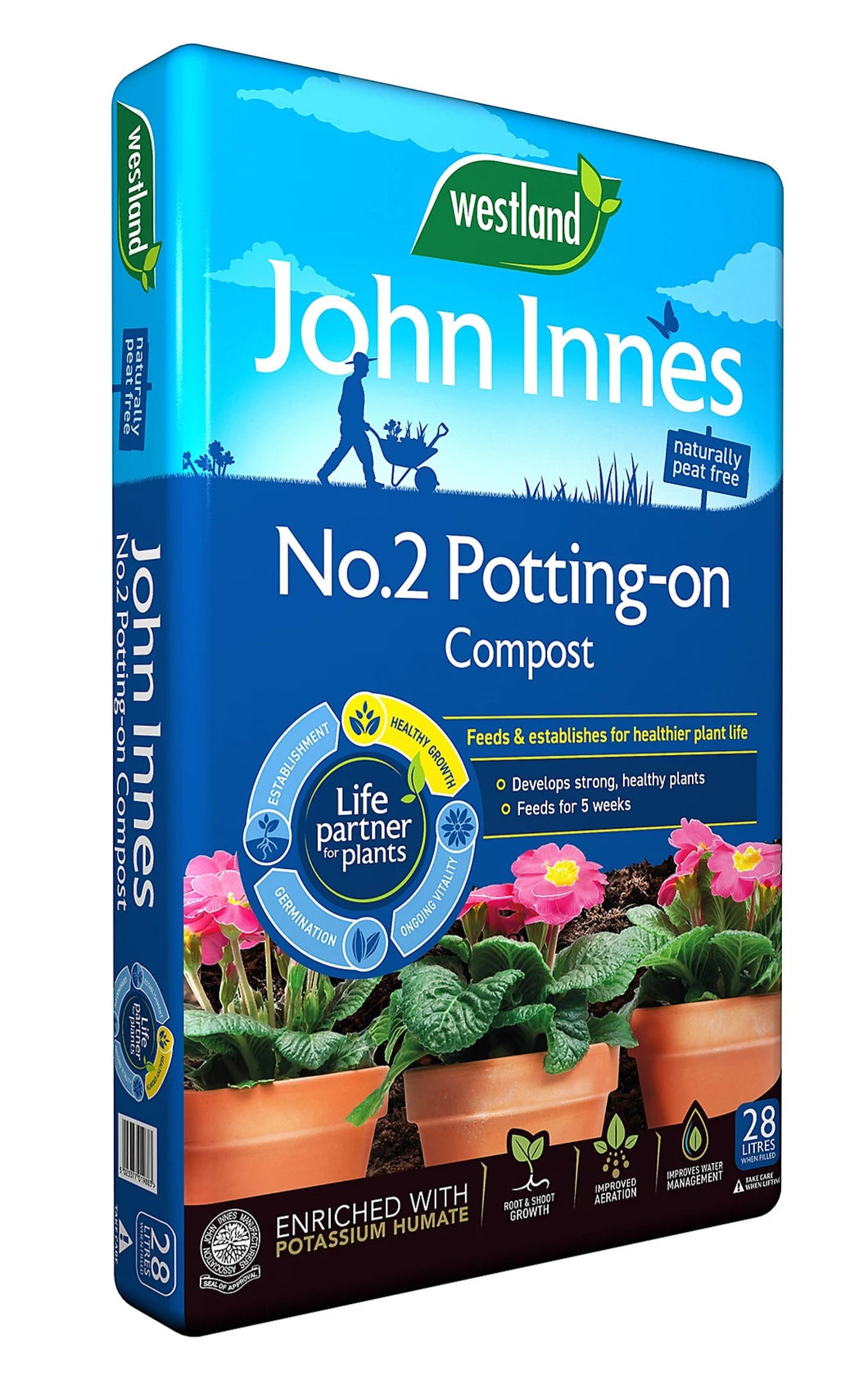 Westland John Innes No 2 28ltr PEAT FREE